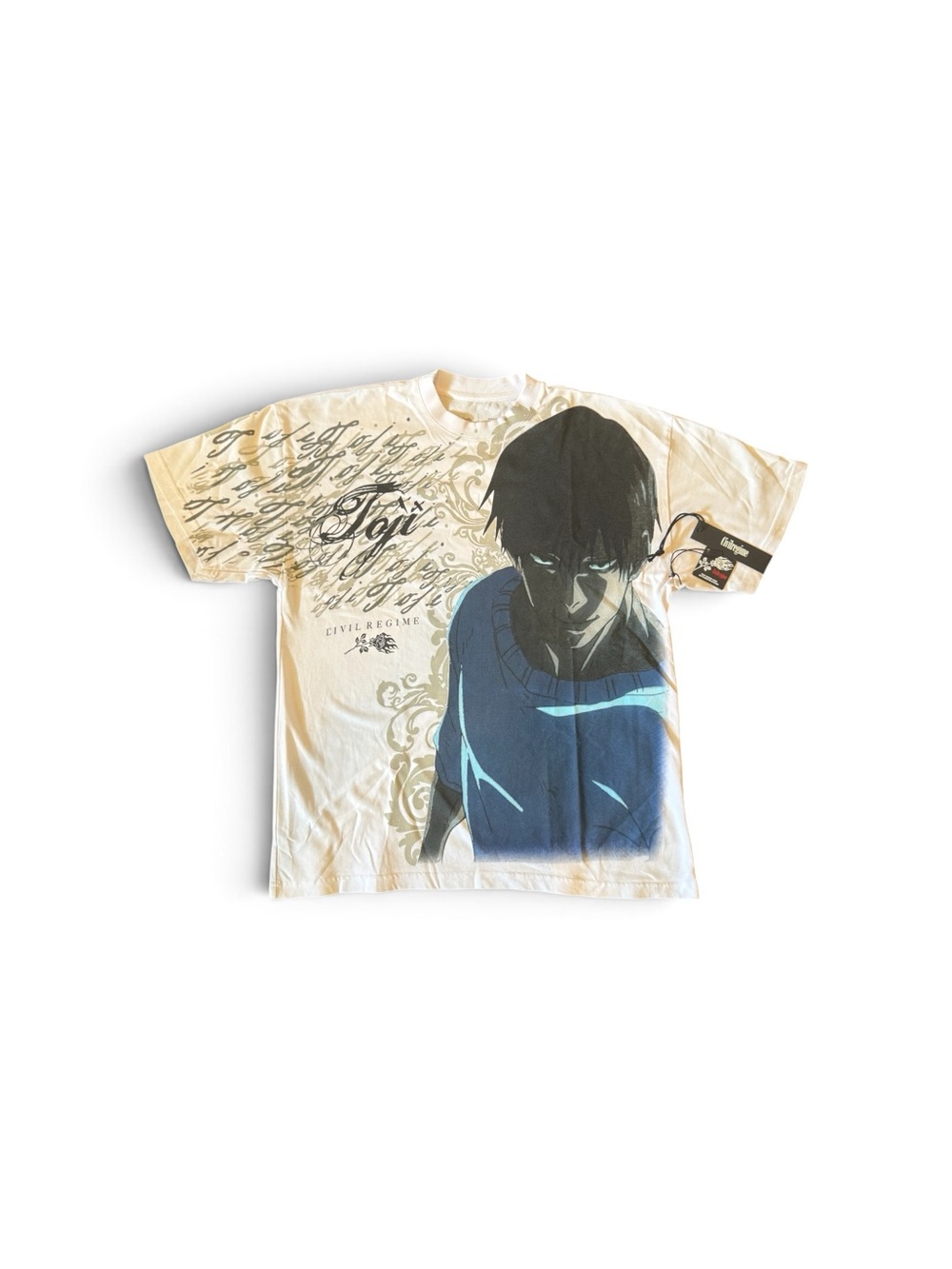 Civil Regime x Jujutsu Kaisen Toji Fushiguro tee